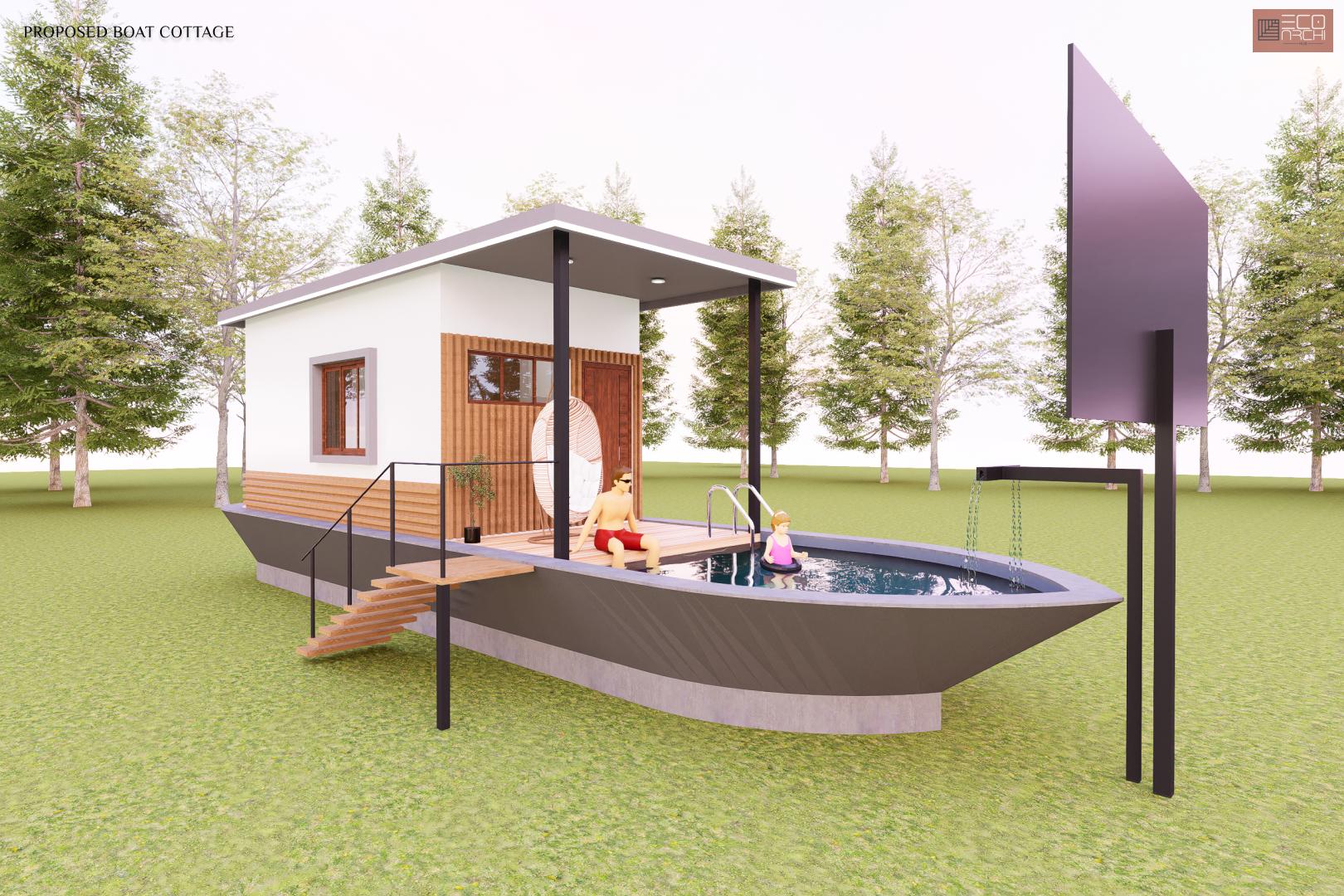 boat cottage